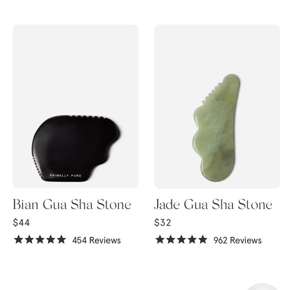 Primally Pure Accessories - Primary Pure Gua Sha & Stone Gua Sha